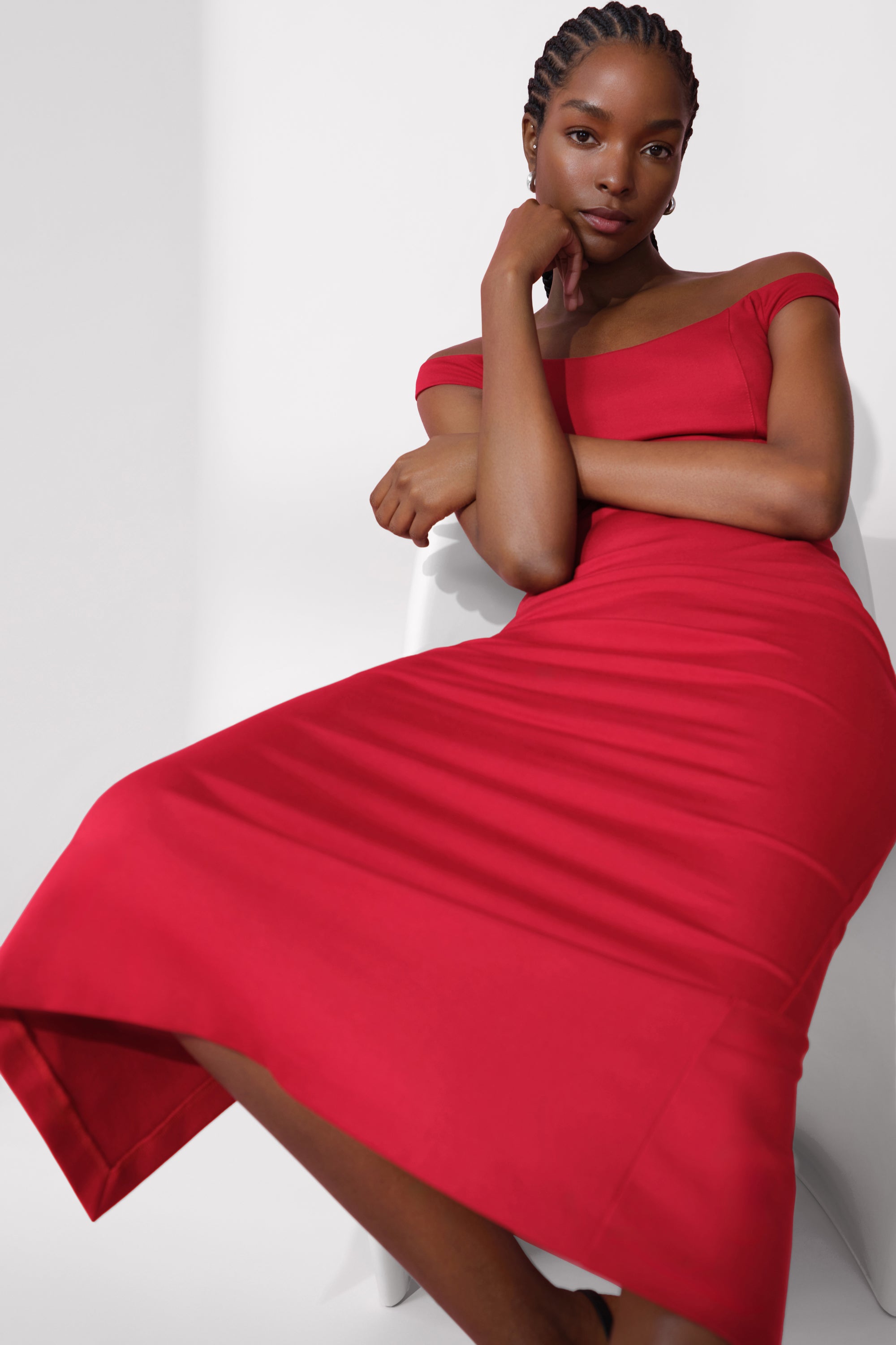 Eliana Slit Dress