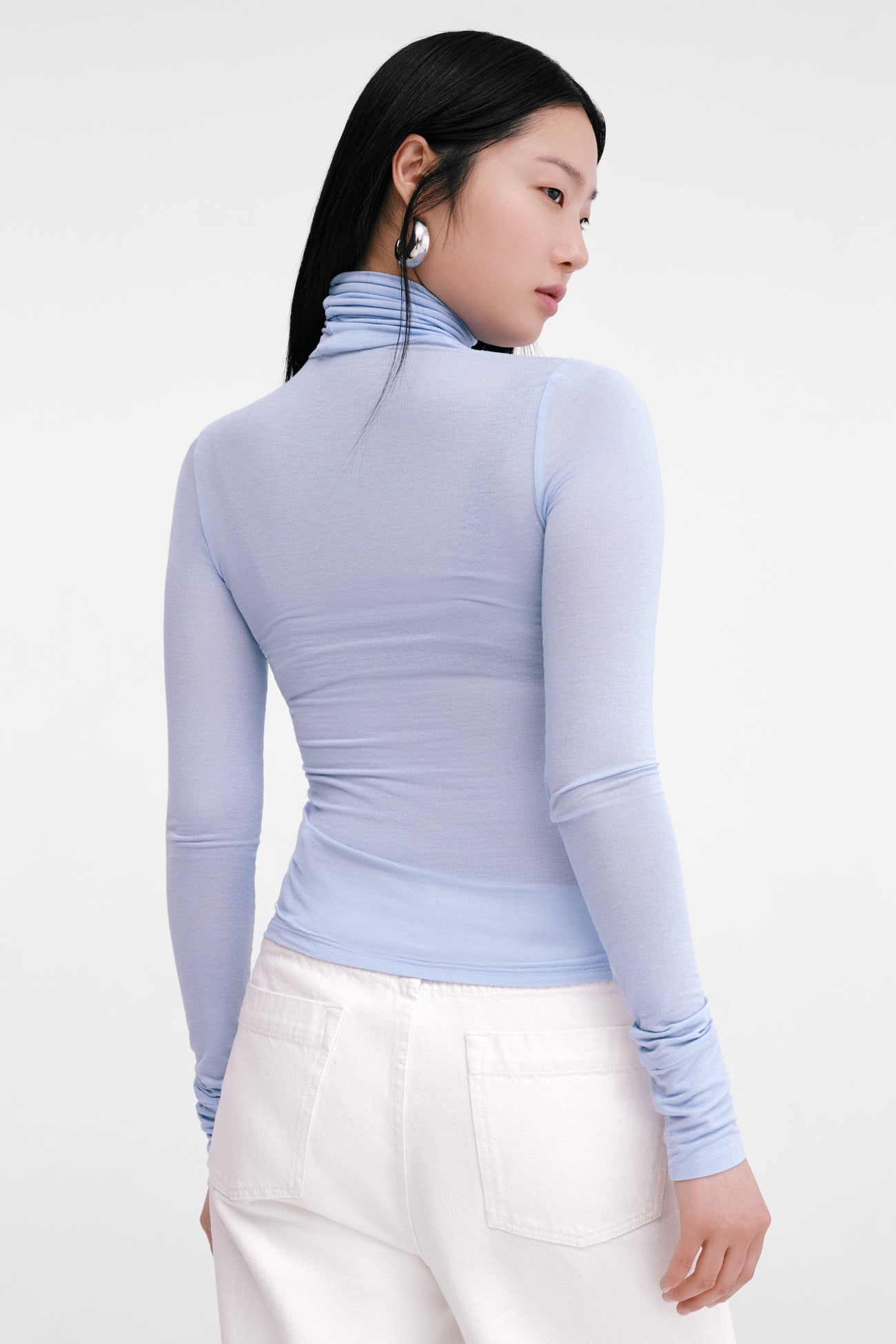 Eloise Sheer Turtleneck