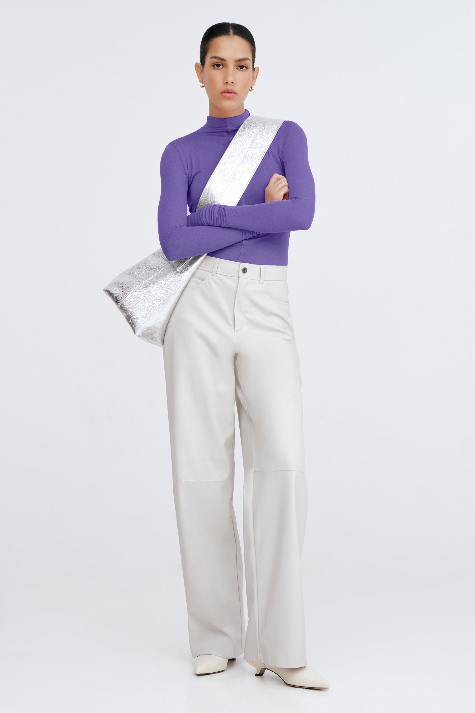 Alicia Sheer Turtleneck